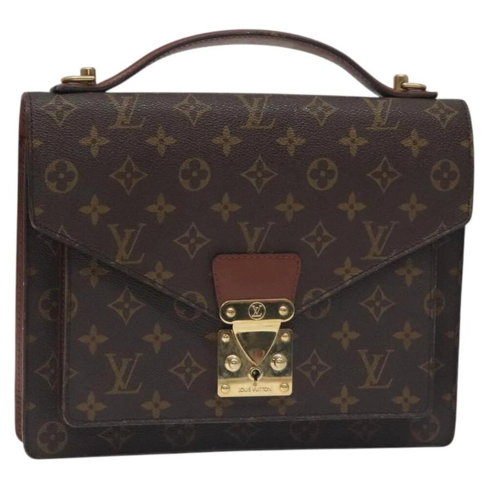LOUIS VUITTON Monogram Monceau 28 Hand Bag